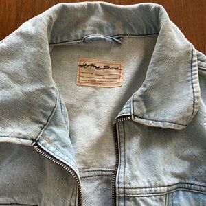 women’s free people denim jacket